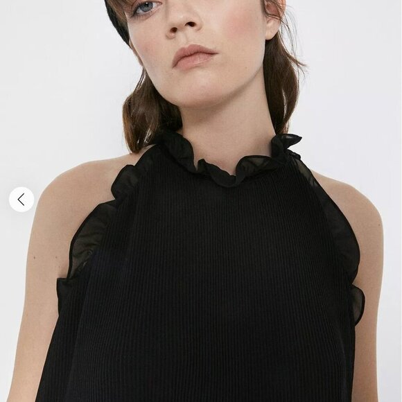 Zara Tops - ZARA Cruise Short Casual Style Sleeveless Plain Medium Party Style Size XS NWT